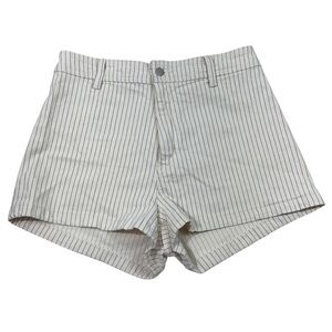 Universal Thread Sailor Shorts Nautical Cream Blue Striped High Rise Shorts 10